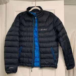 Mens Eddie Bauer down puffer jacket